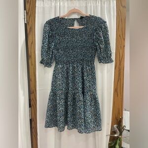 Wild Fable Smocked Midi Sundress